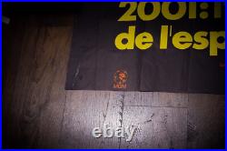 2001 A SPACE ODYSSEY Cinerama French Grande Vintage Movie Poster Original 1968