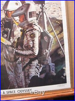 2001 Space odyssey movie 1968 Vintage Poster Inv#G1638