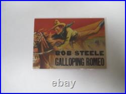 2009 Classic Vintage Movie Posters Cut Signature Bob Steele