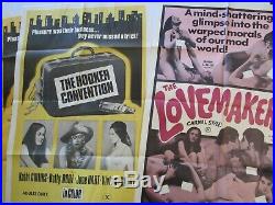 20 Vintage Posters Erotica Pop Culture Smut Retro Nude Movie Original Rare Lot