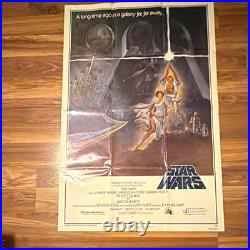 20th Century Fox 1977 Star Wars IV Original Vintage Movie Poster