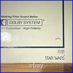 20th Century Fox 1977 Star Wars IV Original Vintage Movie Poster