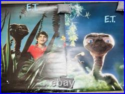 2 Original Vintage 1982 E. T. The Extra-Terrestrial Movie Posters Scandecor