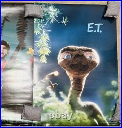 2 Original Vintage 1982 E. T. The Extra-Terrestrial Movie Posters Scandecor