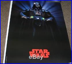 (2) Vintage Star Wars Game Posters Super Nintendo SNES NES Rare Retail Store