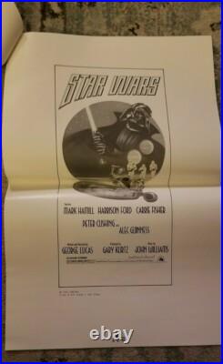 7 Star Wars Movie Posters vintage original Ad Sheet 1978 Rare Ad Mats Starwars B