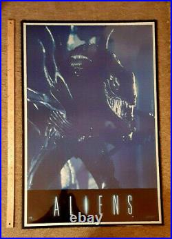 ALIENS movie poster 1986, Original vintage. 34x22 near mint shape. RARE