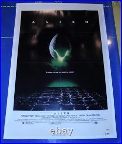 ALIEN 1979 ORIGINAL VINTAGE 1-Sheet MOVIE POSTER LINEN BACKED EXCELLENT COND