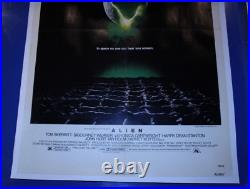 ALIEN 1979 ORIGINAL VINTAGE 1-Sheet MOVIE POSTER LINEN BACKED EXCELLENT COND