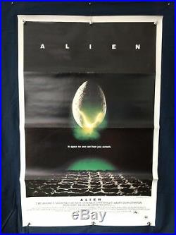 ALIEN -1979 VINTAGE Original US One Sheet Movie Poster