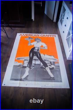 AMERICAN GRAFFITI? Lucas French Grande Vintage Movie Poster Original 1974