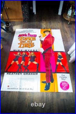 AUSTIN POWERS Large French Grande Vintage Movie Poster Original 1999