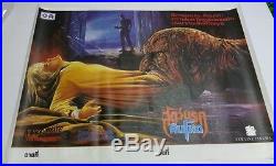 A Nightmare On Elm Street 3 (1987)dream Warrior Thai Movie Poster Vintage Rare