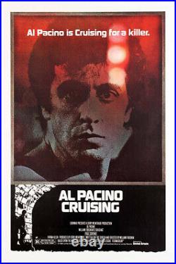 Al Pacino Cruising Vintage Crime/Thriller Movie Poster
