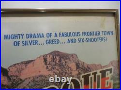 Albuquerque Vintage Movie Poster Hand Signed Autographed Randolph Scott 1948