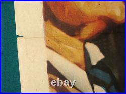 Alcatraz Movie Poster Vintage 1948 Full Sheet Marquee 27 x 41 Train To Prison