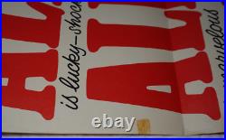 Alfie 1966 Michael Caine 14x36 Vintage Original Movie Poster