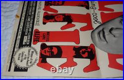 Alfie 1966 Michael Caine 14x36 Vintage Original Movie Poster