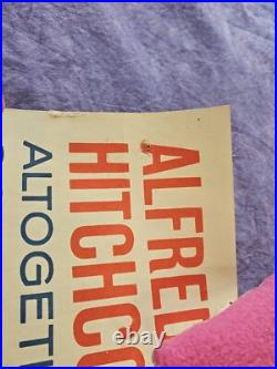 Alfred Hitchcock's PSYCHO Original Vintage Classic Movie Poster Insert 1960