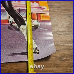 American Graffiti Movie Soundtrack Poster 22x34 Vintage 1973 MCA Records Rock