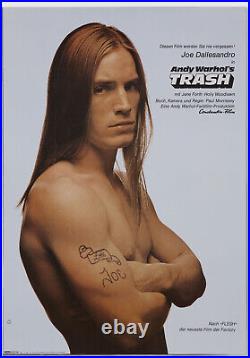 Andy Warhol Rare Vintage c. 1971 Original Trash (German) Poster