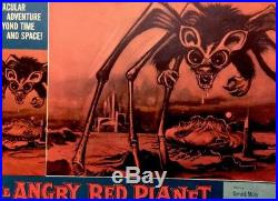 Angry Red Planet 1960 Vintage AIP Sci-Fi Lobby Card Movie Poster 11x14 GENUINE