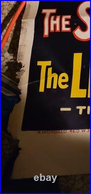 Antique Movie Poster 1920s St. Teresa Shower Of Roses N. Morgillo Art Religious