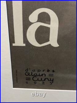 Asta Nielsen Vintage Movie Advertising Lithograph Poster La Rue Sans Joie