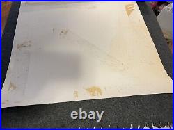 Austin Powers Virgin Airlines Vintage Subway Advert Heavy Cardstock 21 X 22