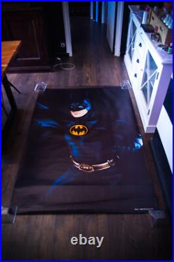 BATMAN RETURNS ADVANCE French Grande Rolled Vintage Movie Poster Original 1992