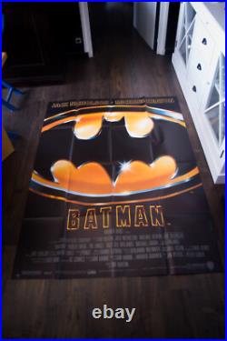 BATMAN? Tim Burton Large French Grande Vintage Movie Poster Original 1989