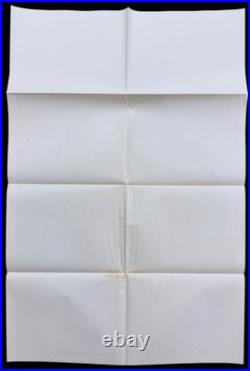 BREAKFAST CLUB (1985) Rare Vintage One Sheet 27x41 Poster JOHN HUGHES