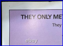 BREAKFAST CLUB (1985) Rare Vintage One Sheet 27x41 Poster JOHN HUGHES