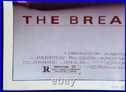 BREAKFAST CLUB (1985) Rare Vintage One Sheet 27x41 Poster JOHN HUGHES