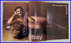 BURT REYNOLDS That Cosmopolitan Man Original CENTERFOLD POSTER Vintage 1972