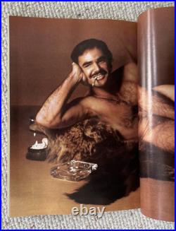 BURT REYNOLDS That Cosmopolitan Man Original CENTERFOLD POSTER Vintage 1972
