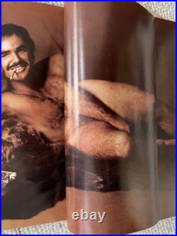 BURT REYNOLDS That Cosmopolitan Man Original CENTERFOLD POSTER Vintage 1972