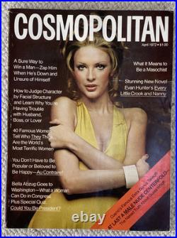 BURT REYNOLDS That Cosmopolitan Man Original CENTERFOLD POSTER Vintage 1972