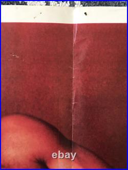 BURT REYNOLDS That Cosmopolitan Man Photo Shoot CENTERFOLD POSTER 1972 Vintage