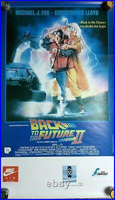Back To The Future Part II Authentic Vintage Belgian Poster Nike