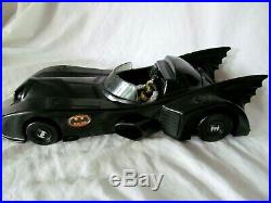 Batman 1989 Batmobile Batwing Michael Keaton Andy Smith Vintage Figures