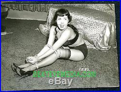 Bettie Page Photo-bondage-pinup-nudes-playboy-movie Poster-betty Page-vintage