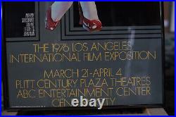 Blanche 1976 Los Angeles international film expo artwork poster vintage EP24644