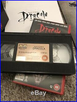Bram Stoker's Dracula 1992 original vintage quad poster Press Pack Pin Book VHS