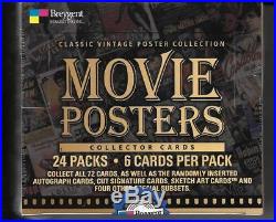 Breygent Classic Vintage Movie Posters 2007 Factory Sealed Box