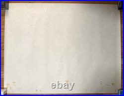 Brigitte Bardot Original 1968 Vintage Harley Davidson Motorcycle Poster