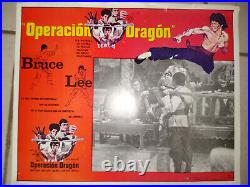 Bruce Lee Enter The Dragon 3 Movie Vintage Original Lobby Posters In Spanish