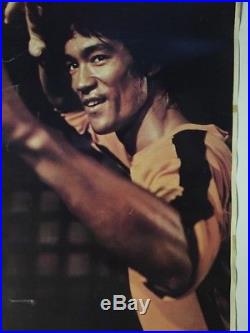 Bruce Lee Game Of Death Original Poster Vintage Pin-up Karate Martial Arts 1970s