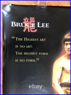 Bruce Lee Original Vintage Poster X-Large Karate Martial Arts Highest Art 1970's