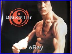 Bruce Lee Original Vintage Poster X-Large Karate Martial Arts Movie Icon Pin-up